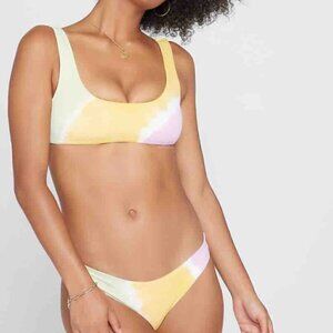 L*Space Lizzie Tie Dye Bikini Top